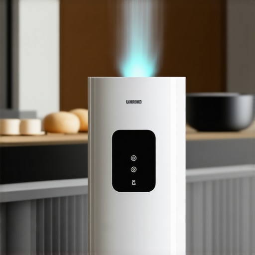 UV-C sterilizer and electrostatic sprayer being used during move-out cleaning in a modern home