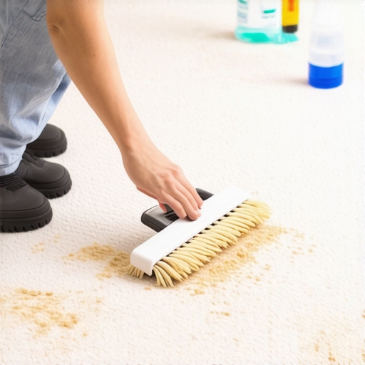 How to Lift Mud Stains From Light-Colored Carpeting
