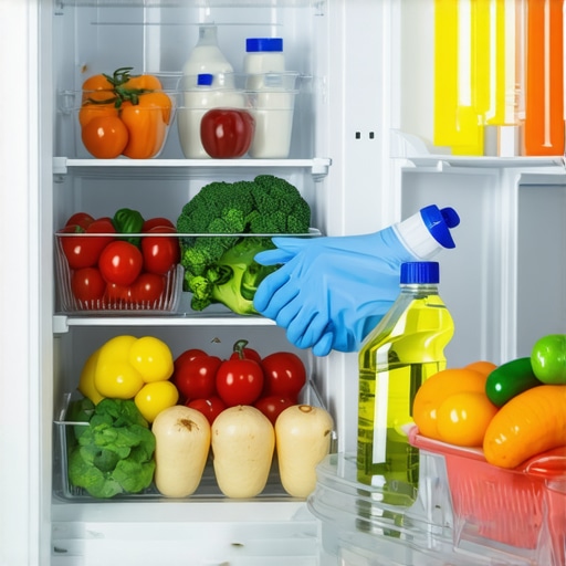 The Best Way to Sanitize Your Refrigerator After a Food Spill
