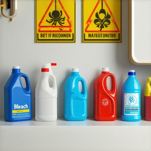 The Danger of Mixing Bleach and Ammonia in Small Bathrooms