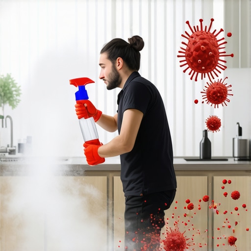 The Disinfectant Mistake That Actually Spreads Bacteria Around Your Kitchen