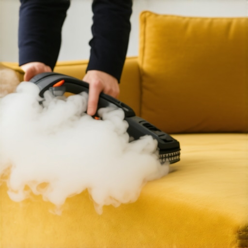 The One Mistake People Make When Steam Cleaning Velvet Sofas