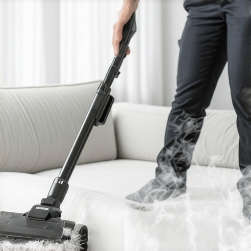 Why Your Steam Cleaner Is Leaving Water Spots on the Sofa