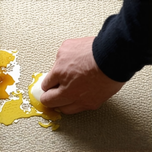 Getting candle wax out of carpet without a mess