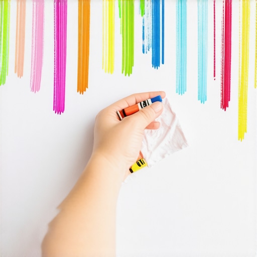 How to Get Crayon Marks Off the Wall Without Taking the Paint With It