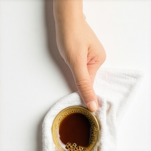 How to Remove Coffee Stains from Microfiber Without Creating Water Rings