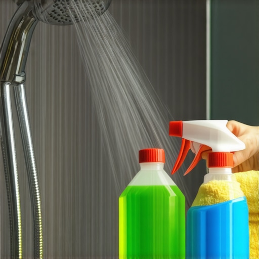 How to remove hard water deposits from shower heads