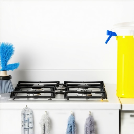 The move-out checklist for cleaning behind the stove