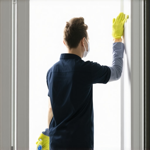 The safe way to remove mold from window sills