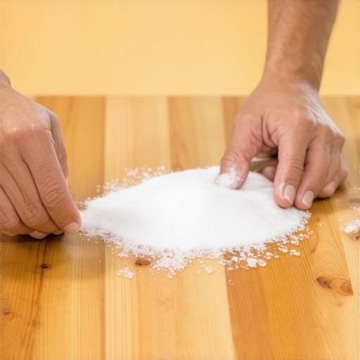 The secret to removing water rings from wood coffee tables