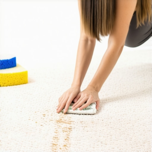 How to Lift Mud Stains from White Carpeting Without Scrubbing