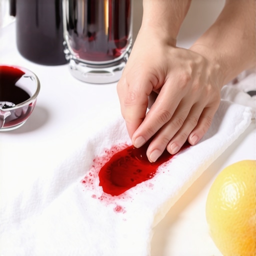 How to Lift Red Wine Stains Without Rubbing the Fabric