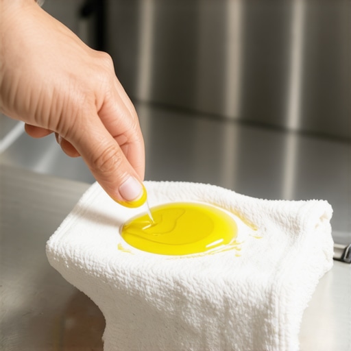 How to Remove Greasy Fingerprints from Stainless Steel Using Olive Oil