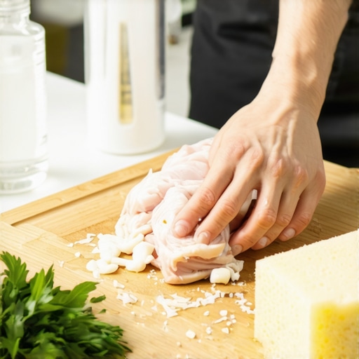 How to Sanitize Cutting Boards After Preparing Raw Chicken