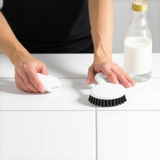 How to Scrub Grout Lines Back to White Using Only Kitchen Staples