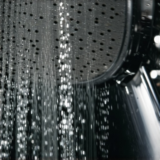 How to remove hard water buildup from shower heads overnight