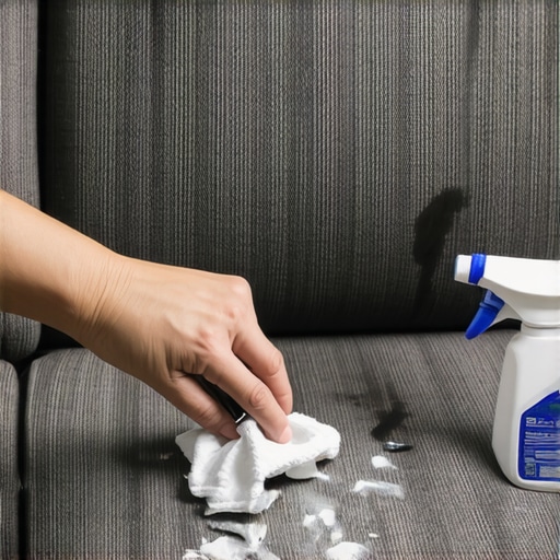 How we removed permanent marker from a microfiber armchair