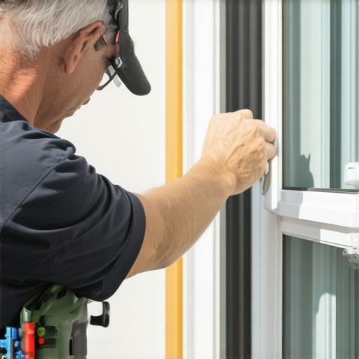A person sealing home cracks with caulk to block silverfish entry points
