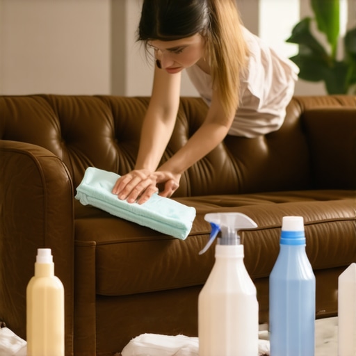Stop Scrubbing Your Leather Sofa With Baby Wipes and Do This Instead