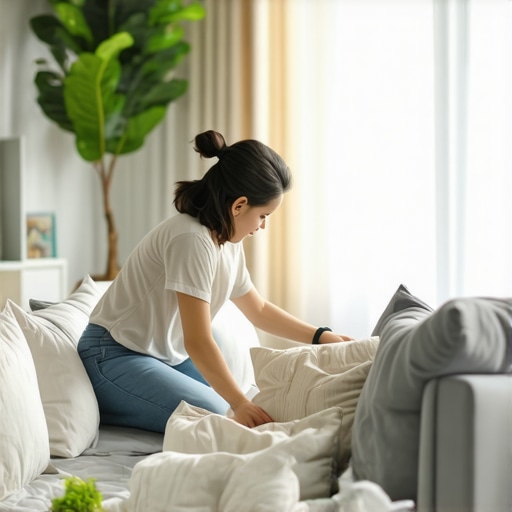 The 5-minute daily habit for a permanently clean living room