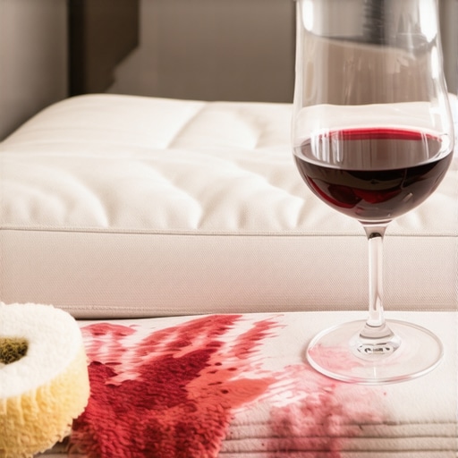The Blotting Secret for Saving Your Sofa from Massive Red Wine Spills