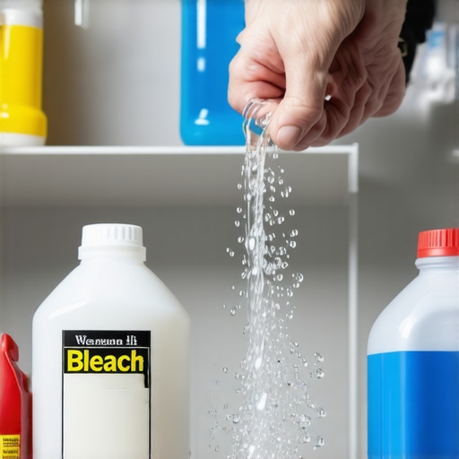 The Danger of Mixing Bleach and Vinegar in Small Bathrooms