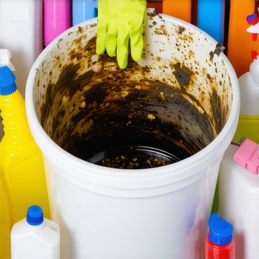 The Hidden Grime on the Bottom of Your Trash Can and How to Kill It