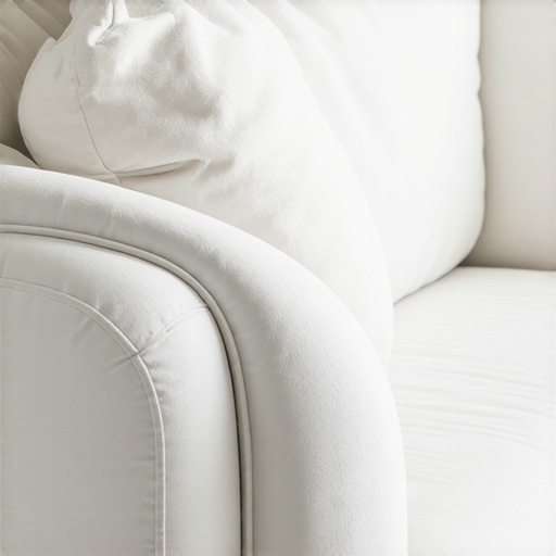 The secret to removing oil stains from a polyester sofa