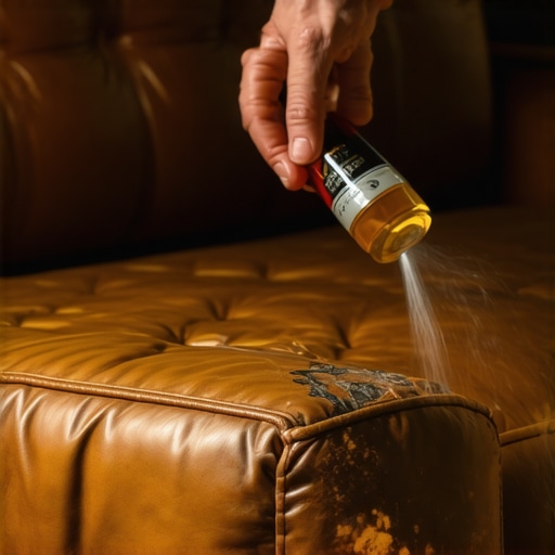 Why Spraying Alcohol on Leather Sofas Is a Recipe for Disaster