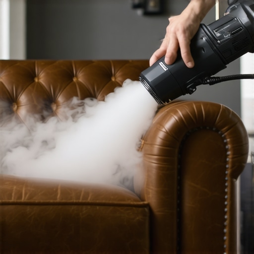 Why You Should Never Use a Steam Cleaner on Your New Leather Sofa