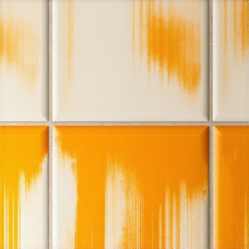 Why your bathroom grout stays orange even after scrubbing