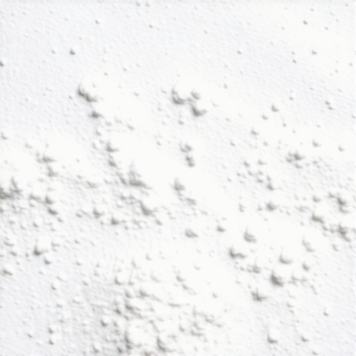 Baking soda powder absorbing grease on a cream cotton sofa cushion