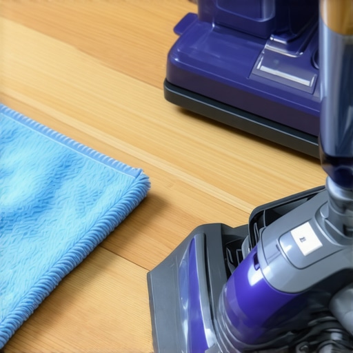 Best Tools for Long-Term Home Maintenance Professional cleaning tools including a HEPA vacuum and microfiber cloth.
