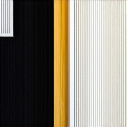 Comparing HEPA H13 Filters to Standard Vacuum Filters A side-by-side comparison of a clean HEPA filter and a dirty standard vacuum filter.