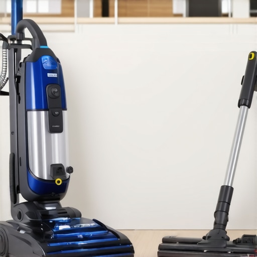 Professional grade cleaning tools including a HEPA vacuum and steam cleaner
