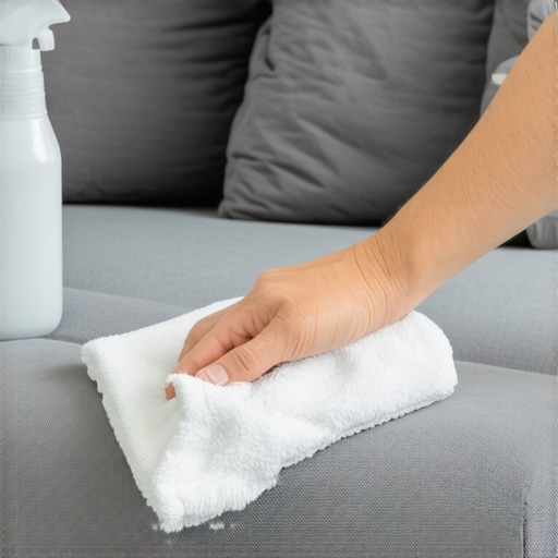 How to Clean a Microfiber Couch Without Leaving Water Rings