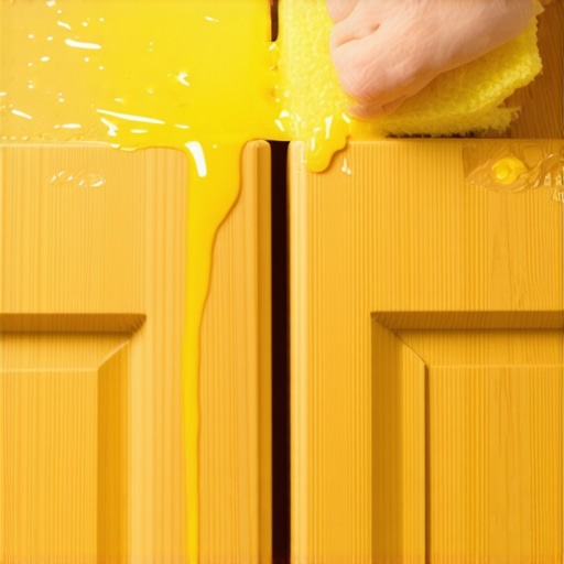 How to Get Rid of the Sticky Film on Top of Kitchen Cabinets