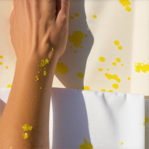 How to Lift Pollen Stains from Fabric Porch Furniture