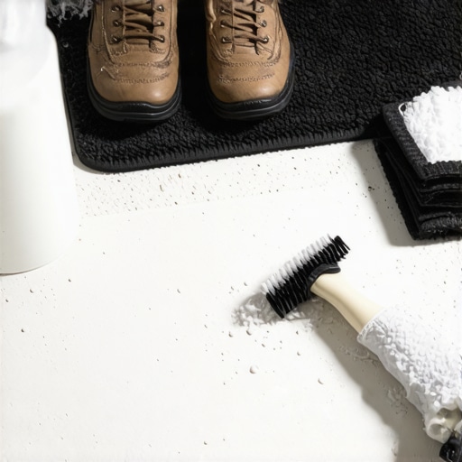 How to Remove Salt Stains from Entryway Rugs During Winter