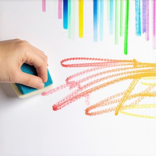 How to Scrub Crayon Marks Off Walls Without Removing Paint