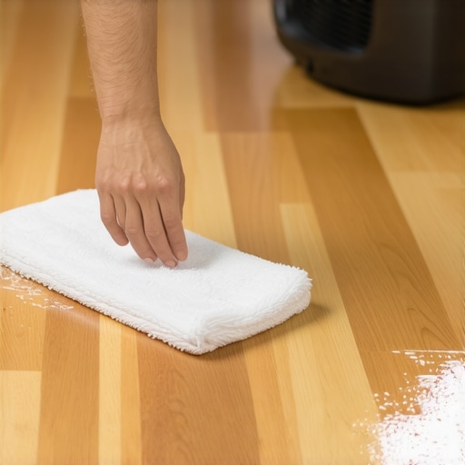 How to fix water-damaged hardwood floors before the wood starts to warp
