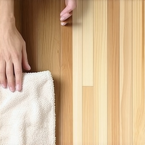 How to strip floor wax without damaging the original wood finish