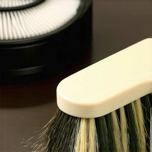 High-efficiency HEPA filter and natural horsehair upholstery brush for deep cleaning