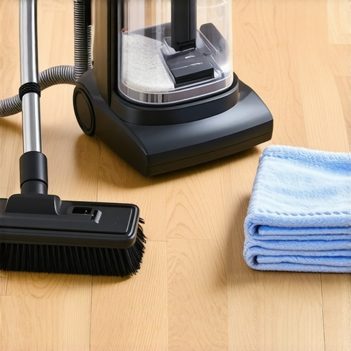 Professional Grade Cleaning Equipment HEPA vacuum and horsehair brush tools for maintenance