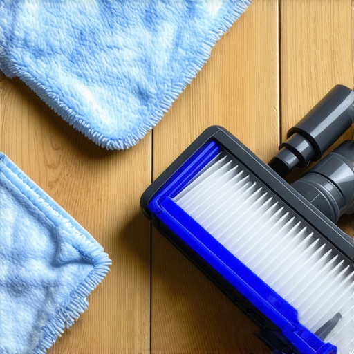 Professional Maintenance Tools for Home Sanitation HEPA filter and microfiber cloth for home cleaning maintenance