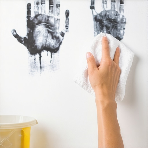 The Best Method for Cleaning Grimy Handprints Off Painted Walls