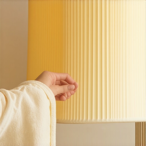 The Easiest Way to Clean Dust Off Delicate Lamp Shades
