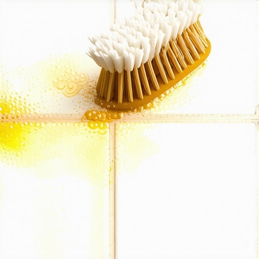 The Reason Your Bathroom Grout Stays Orange Even After You Scrub It